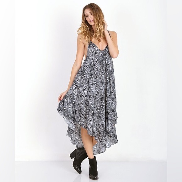 Free Peoples Knot For You Slip Raven Dress / XS - Picture 1 of 8